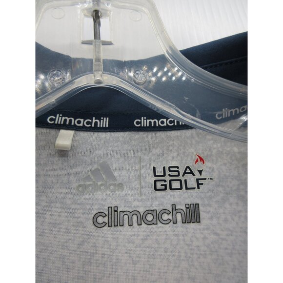 Adidas Polo Shirt XXL USA Golf Climachill Performance Activewear - Picture 9 of 11
